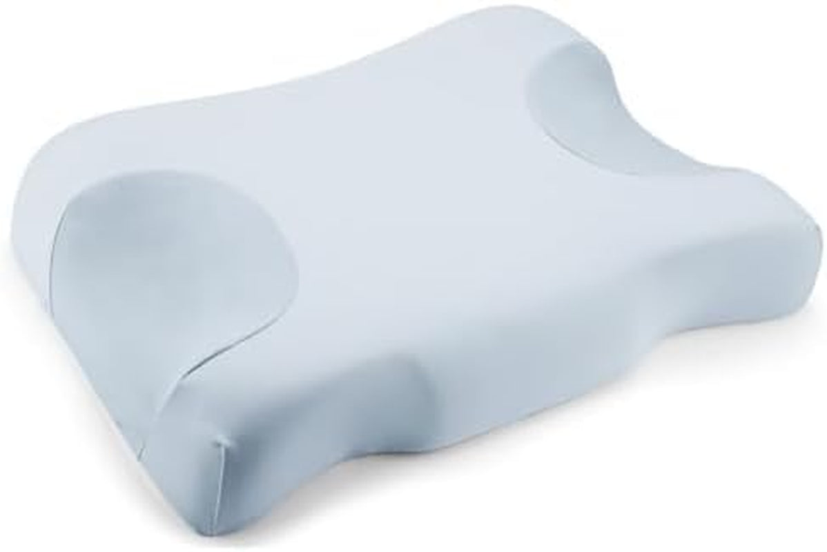 Royalisneeo Almohada de belleza para dolor de espalda, estómago y costado Almohada para el dolor de cuello y hombros Almohada de espuma viscoelástica antiarrugas y antienvejecimiento Azul (estándar) Almohadas ortopédicas cervicales Naty Shop Título predeterminado