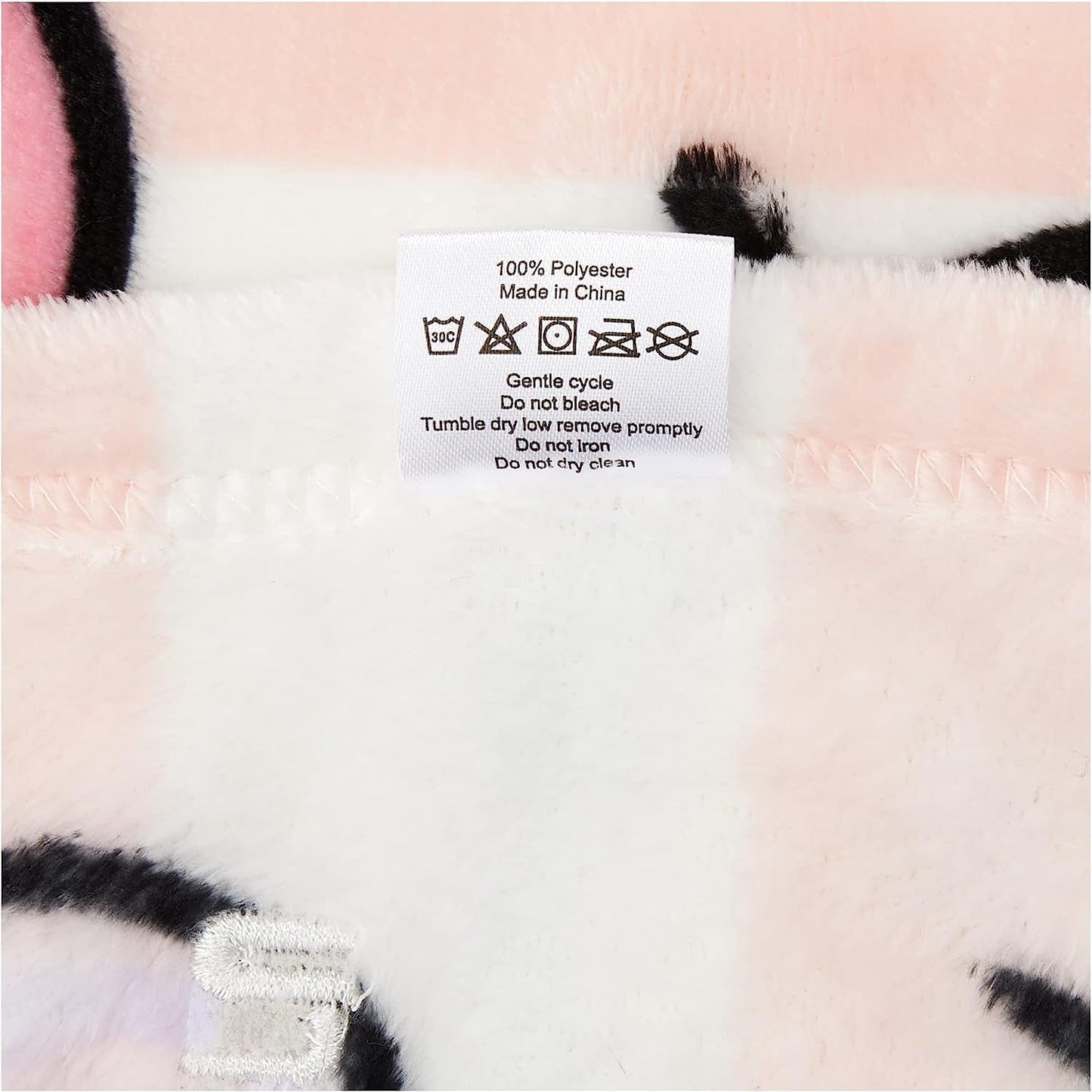 Colcha Hello Kitty, rosa, manta suave 130X170Cm, colcha o colcha para sofá de microfibra. Calidad con certificado Oekotex, Camas y Mantas Sanrio Besuche den Kanguru-Store