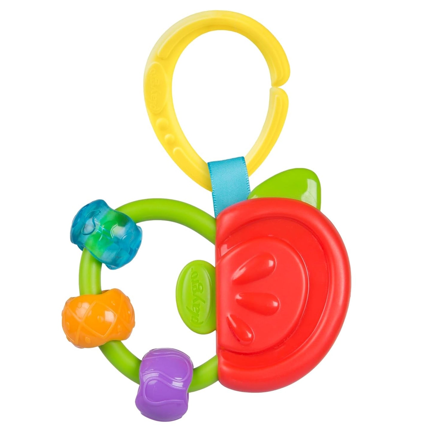 Playgro Clip Clop Pack Regalo Actividad Sensorial Jardín - Juguete Sensorial Jardín para Bebés a Partir de 0 Meses - Juguete Interactivo con Sonajeros, Mordedor y Amigo Cochecito - 4 Piezas
