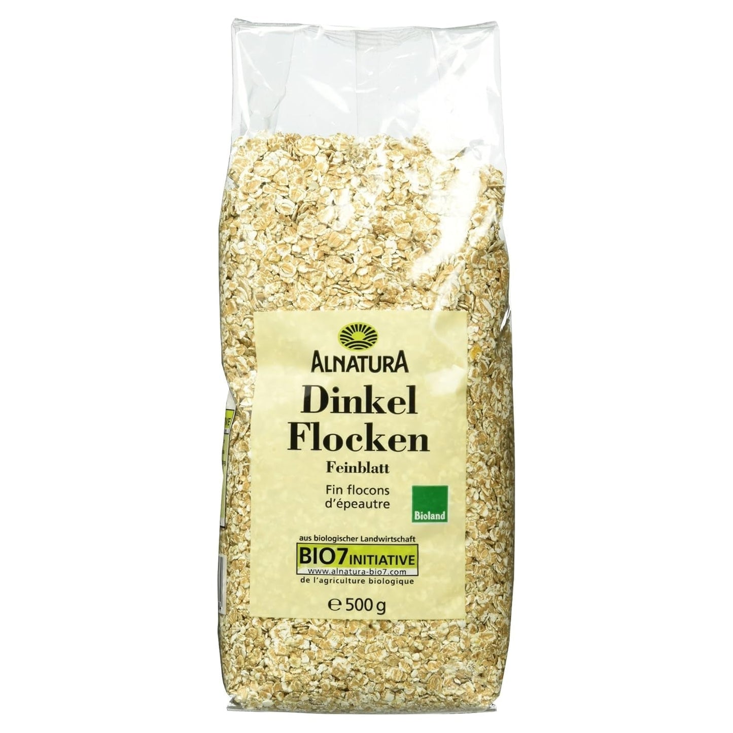 Copos de espelta ecológicos, copos finos, 500g