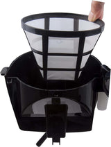 Cafetera Tristar 1,25 L - Para 10-12 tazas, También apta para camping, CM-1245, Negra