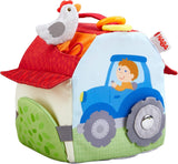 HABA 306383 - Granja de cubos de juego, juguete multifuncional a partir de 6 meses Juguetes para bebés Naty Shop