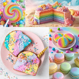 Purpurina comestible: colorante alimentario en polvo de 6 g para chocolate, fresa, muffins, pasteles y fondant (dorado)