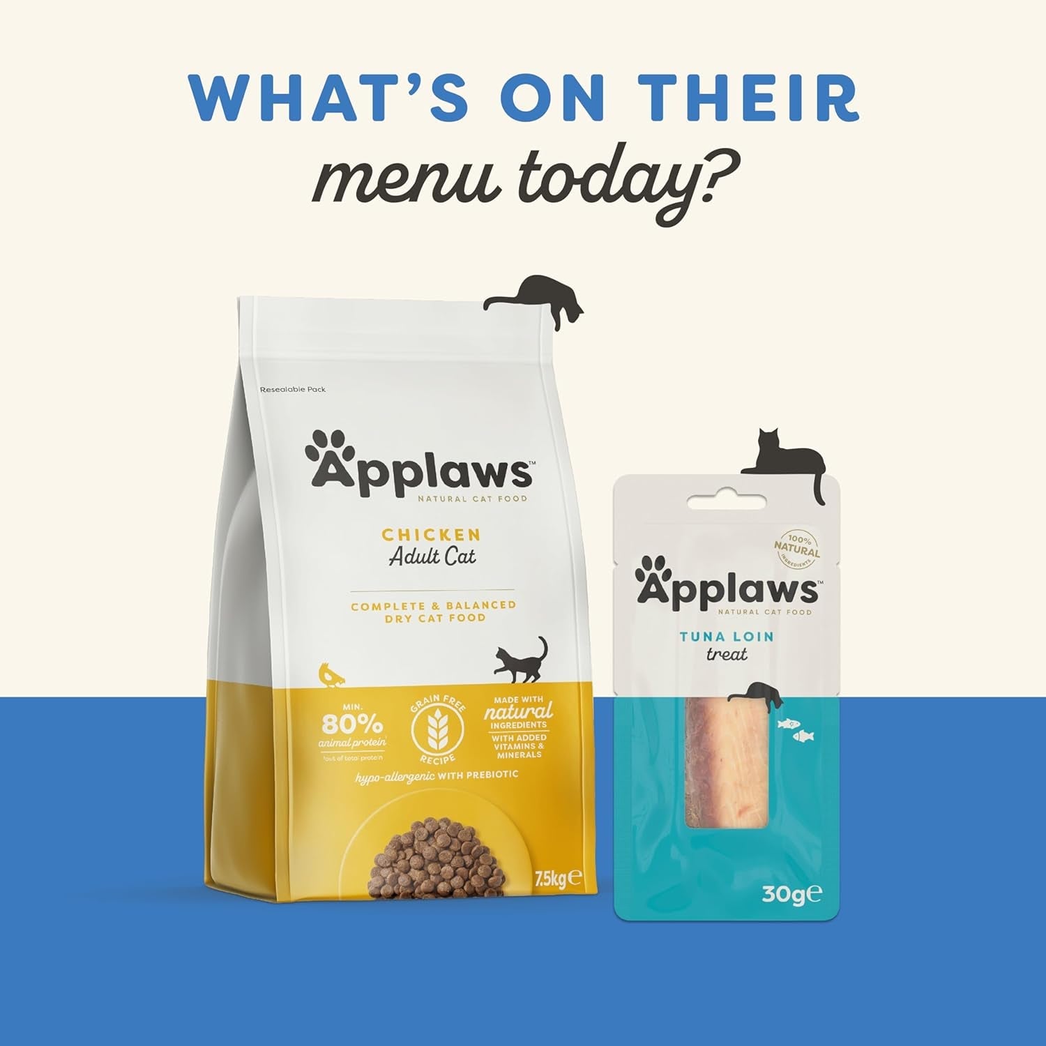 Applaws Comida húmeda para gatos 100% natural - Sopa de huesos de pescado con atún, 12 sobres filtrantes x 85 g