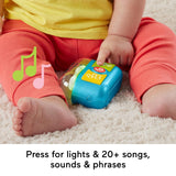 FISHER-PRICE Diversión para aprender y jugar con tapones para los oídos - Tapones para los oídos interactivos con luces divertidas, canciones de aprendizaje y actividades de motricidad fina, más de 20 canciones y frases, a partir de 6 meses, HWY45 Baby Toys Naty Shop