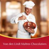 Presentación Top Chocolate Lindor | 1718 g y barras de chocolate con mazapán | 25 barras x 50g en expositor de mostrador | 1250 gramos | Mazapán puro cubierto de chocolate negro | barras de chocolate