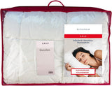 Edredón de plumas Billerbeck - Dorothea 90 - Edredón para todas las estaciones - 135 X 200 Cm Edredón de plumas auténticas - Nivel de calidez medio, blanco Naty Shop edredones y edredones