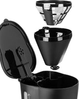 Cafetera Tristar, capacidad 6 tazas, 600W, función mantener caliente, parada automática, filtro permanente, sistema antigoteo, compacta y portátil, fácil de limpiar, CM-1246