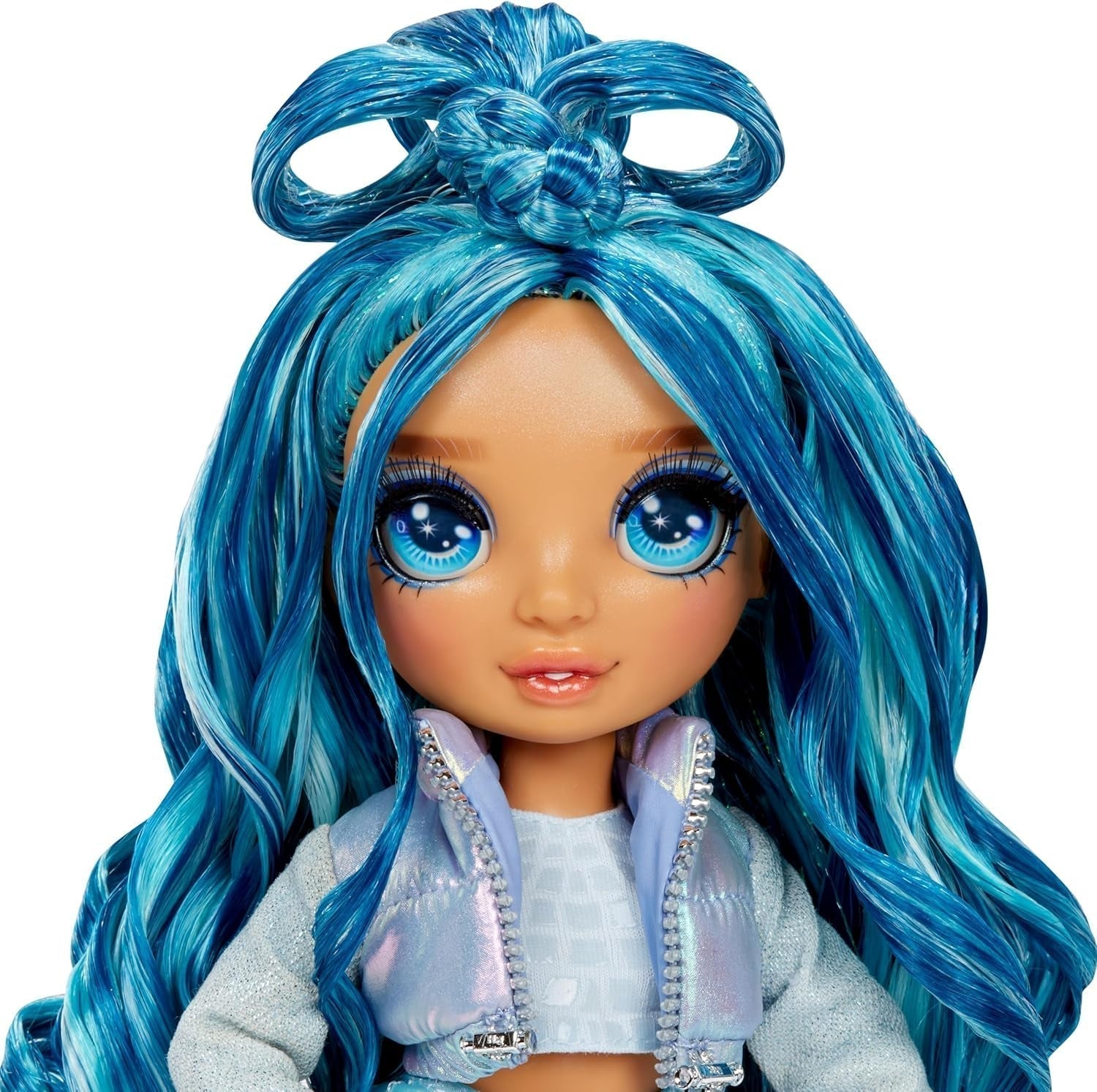 Rainbow High Winter Wonderland - Skyler (azul) - Muñeca de nieve mágica oculta de 28 cm con juego de muñeco de nieve, adecuada para niños y coleccionistas de 4 a 12 años Naty Shop Dolls