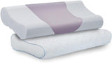 PARADIES Almohada cervical 40X80 Cm - Revita Ergonómica - Certificada IGR, Almohada ergonómica de soporte para el cuello Altura: 10 Cm Almohadas ortopédicas cervicales Naty Shop Revita Vario-Ergonomic