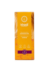 Khadi GOLDBRAUN Color de cabello a base de hierbas Color de cabello de ámbar brillante a marrón dorado suave y brillante 100% natural a base de hierbas Cosméticos naturales certificados veganos 100 g Naty Shop Tinte para el cabello rubio sol 100 g (1 paquete) individual