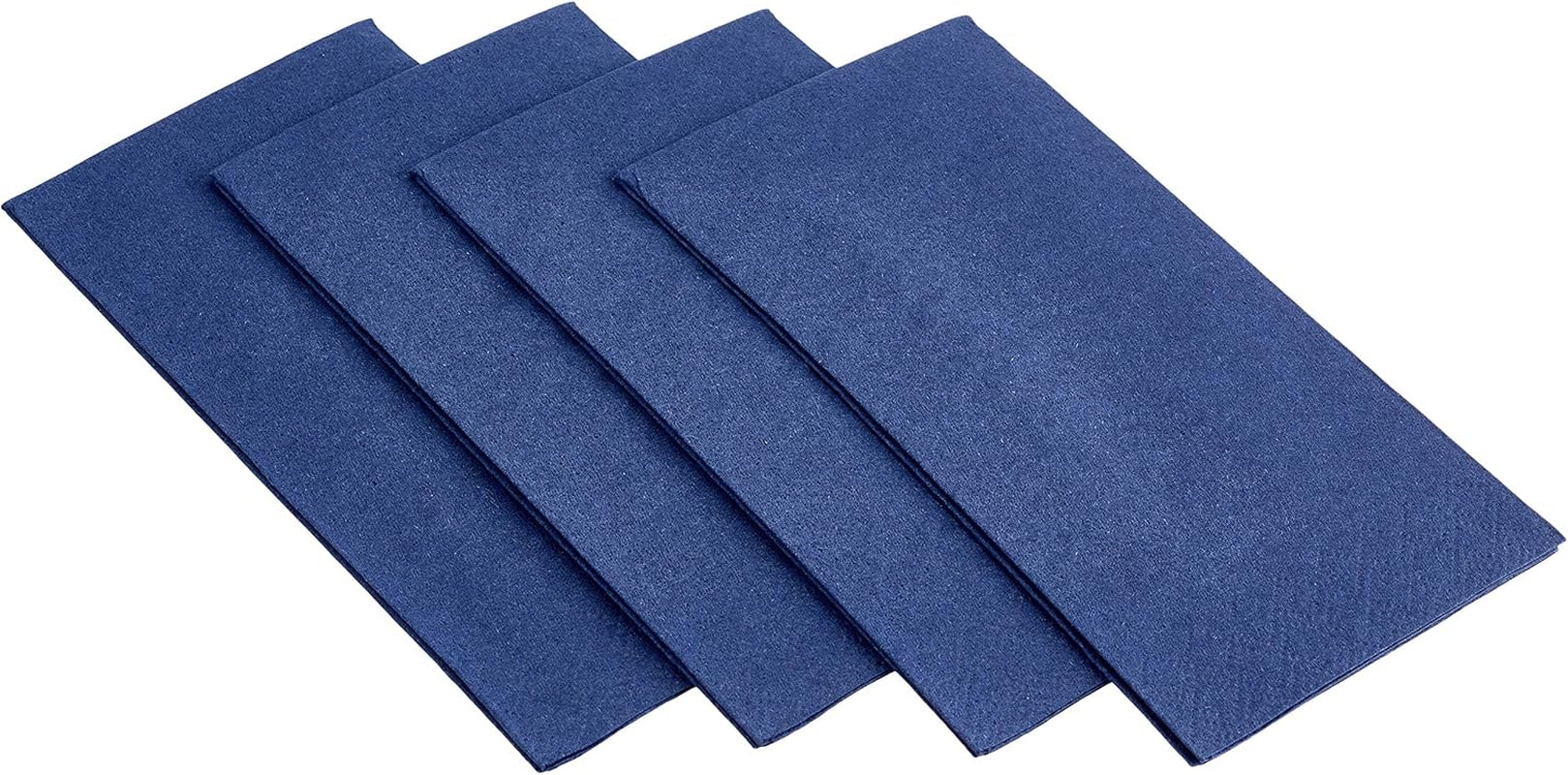 Papstar 84576250 pañuelos, 3 capas, pliegue 1/8, 33 cm x 33 cm, azul oscuro