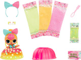 jajaja ¡Sorpresa! Mix & Make Birthday Cake Tots - Con muñeca coleccionable, vestido de pastel DIY, "hornear" y decorar el pastel, ingredientes y chispas de brillo - Muñeca con vestido de pastel - Ideal para niñas a partir de 3 años Naty Shop Dolls