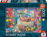 Schmidt Spiele 59764 Floristería de Colores, Puzzle de 1000 Piezas, Naty Shop, título predeterminado