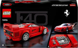 LEGO Speed Champions Superdeportivo Ferrari F40, set de juego con coche de juguete para construir y conductor con una minifigura, set de construcción de colección para niños, regalo para niños y niñas 76934 Juegos de construcción Besuche den LEGO-Store