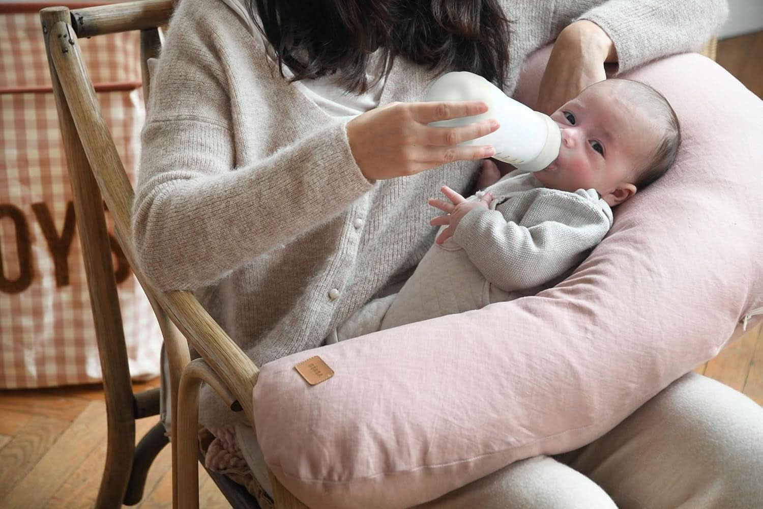 BÉABA, Big Flopsy, almohada multifuncional para lactancia Accesorios Alimentación y Lactancia Tienda Bebe Naty