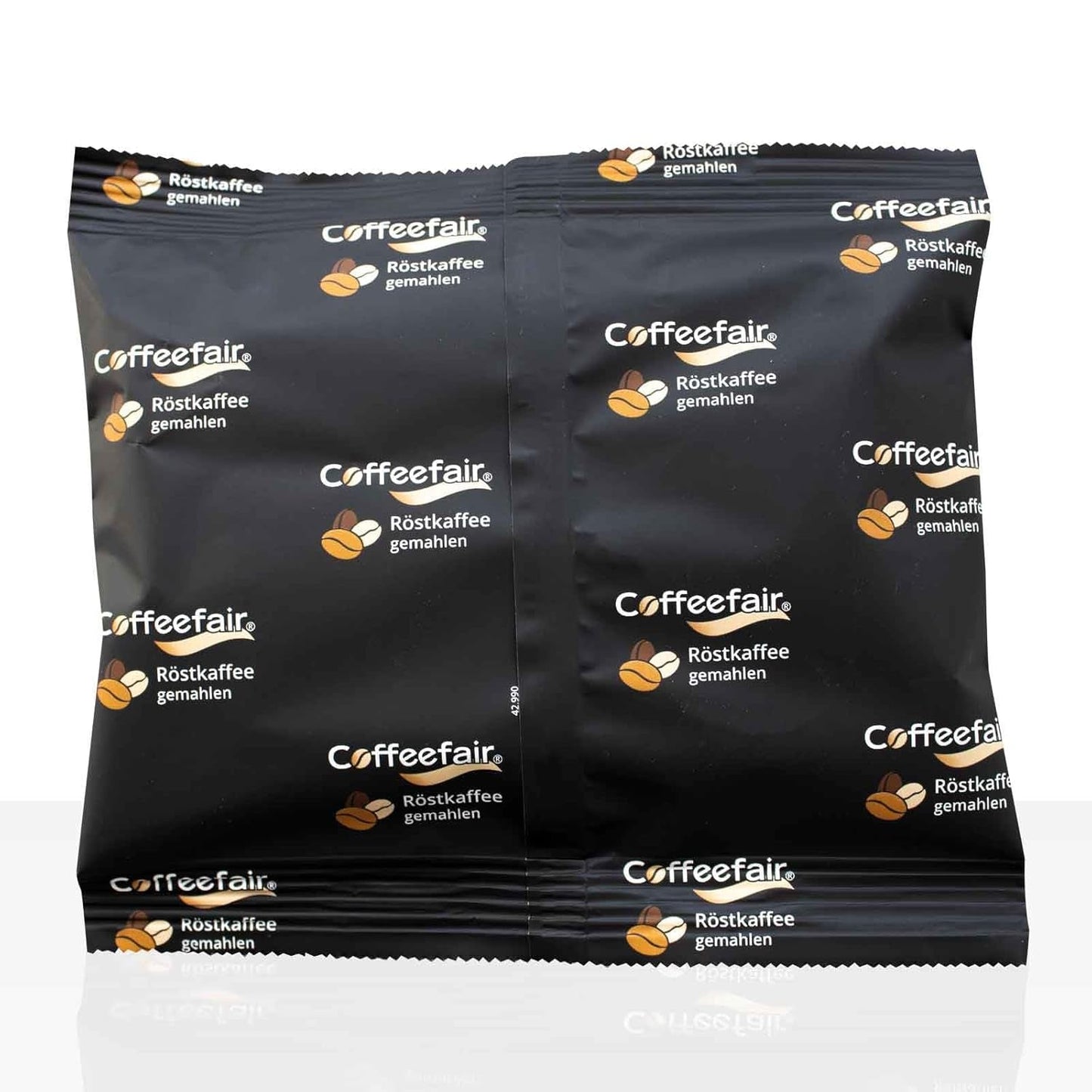 Café filtrado Coffeefair Caffe Classic 80 x 60 g de café molido, calidad gastronómica, ligeramente tostado, equilibrado y con cuerpo, para café espresso filtrado