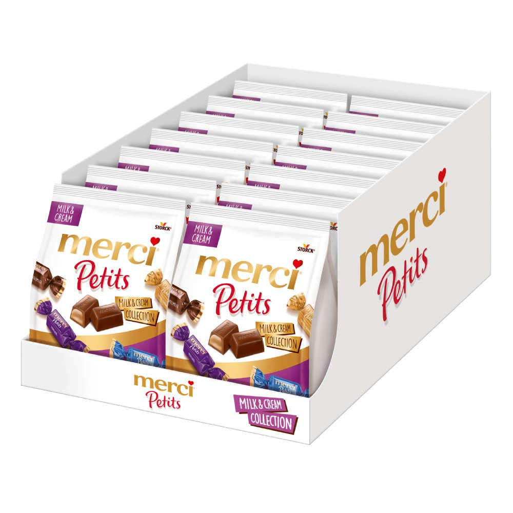 Colección Milk&Cream (1 x 125g) / Bombones finos en 4 surtidos
