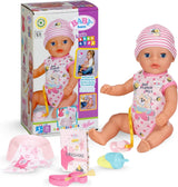 BABY Born Lena (Niña) - muñeca bebé 36 cm - 7 funciones, incluidos accesorios y colchón - Funciona completamente sin pilas - Apto para niños pequeños a partir de 1 año