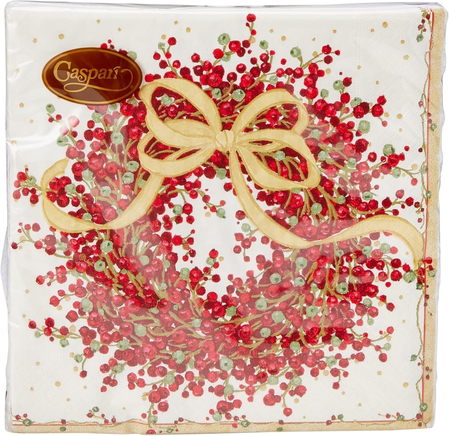 8070C Servilletas de papel de tres capas, 20 piezas, 25 x 25 cm, Pepperberry