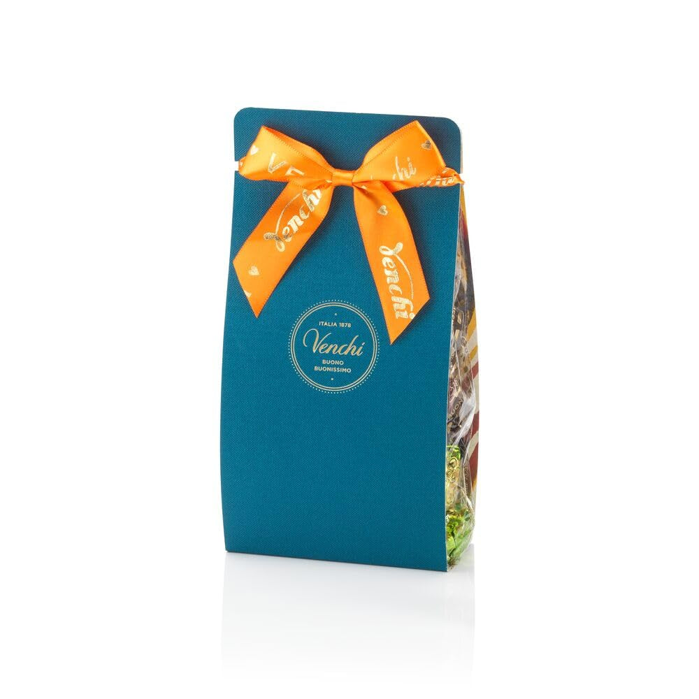 Venchi – Colección Murrine – Caja de regalo con bombones Chocoviar surtidos y tabletas de chocolate, 403 g – Con avellanas del bosque IGP Piamonte – Idea de regalo – Sin gluten