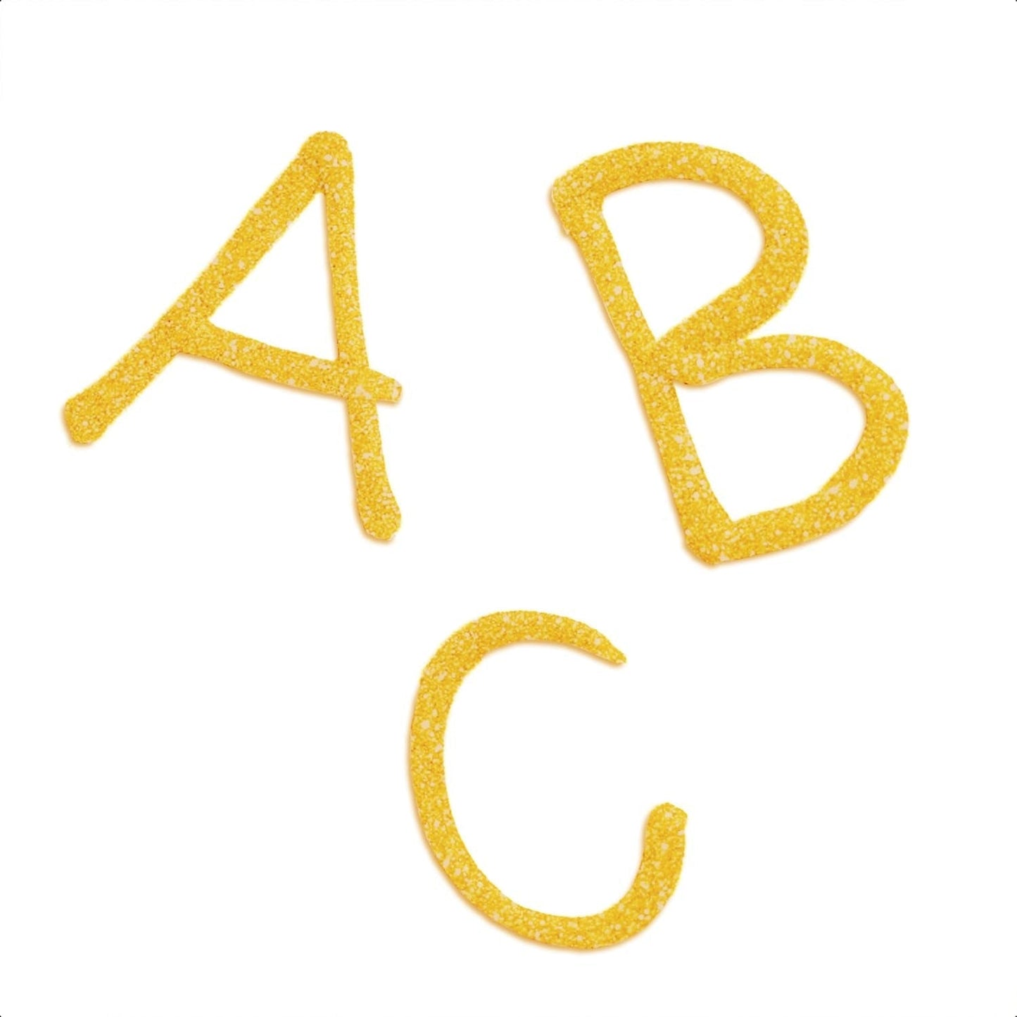 Günthart Backdecor 25 g Azúcar con letras ORO Para todos los postres en color dorado Hecho de azúcar para letras y diseños bonitos, 1 paquete (25 g)