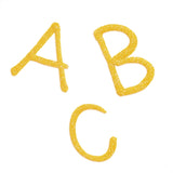 Günthart Backdecor 25 g Azúcar con letras ORO Para todos los postres en color dorado Hecho de azúcar para letras y diseños bonitos, 1 paquete (25 g)