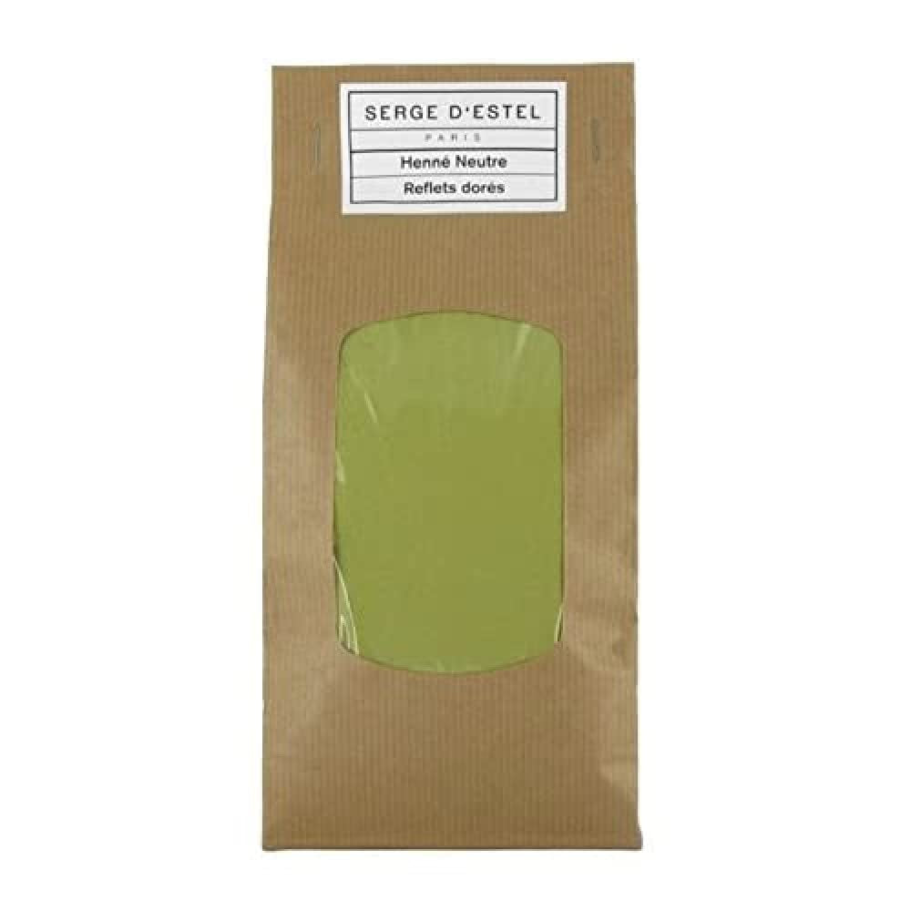 SERGE D'ESTEL PARIS Mascarilla de henna neutra para cabello graso Limpieza Regula el volumen Fortalece, 1 kg Mascarilla capilar Naty Shop Título predeterminado
