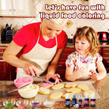 Colorante alimentario - Colorante alimentario líquido altamente concentrado para pasteles, repostería, huevos de Pascua, bebidas - Colorante alimentario sin azúcar para fondant, glaseado, baba y decoración de pasteles (Red Velvet, 236ml)