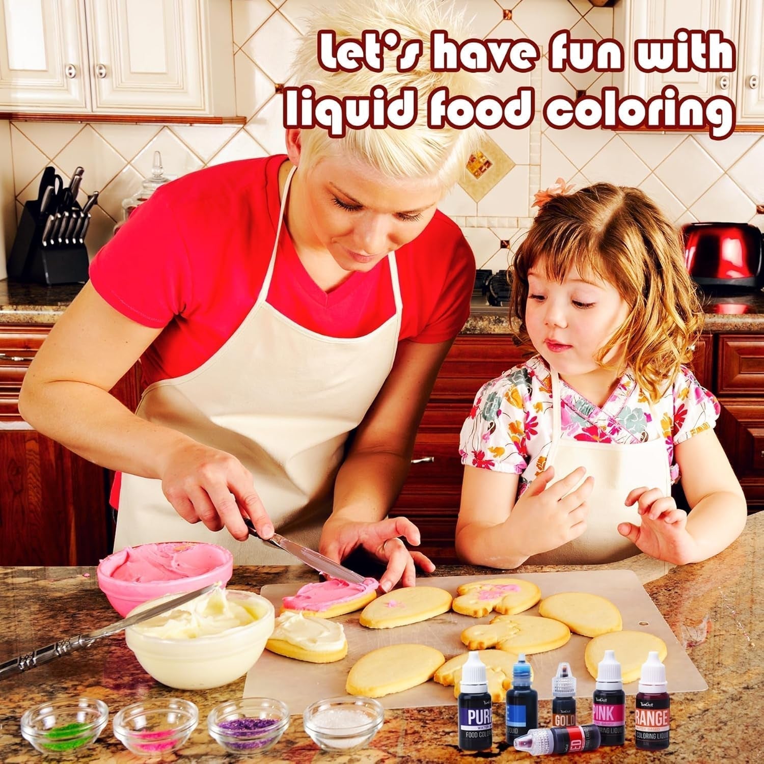 Colorante alimentario - Colorante alimentario líquido altamente concentrado para pasteles, repostería, huevos de Pascua, bebidas - Colorante alimentario sin azúcar para fondant, glaseado, baba y decoración de pasteles (Red Velvet, 236ml)