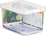 CARE + PROTECT Contenedor de alimentos inteligente, perfectamente apilable, organizador frigorífico, protege los alimentos de la humedad, mantiene los alimentos frescos por más tiempo, 2,15 L Naty Shop cajas de conservación de alimentos 2,15 L