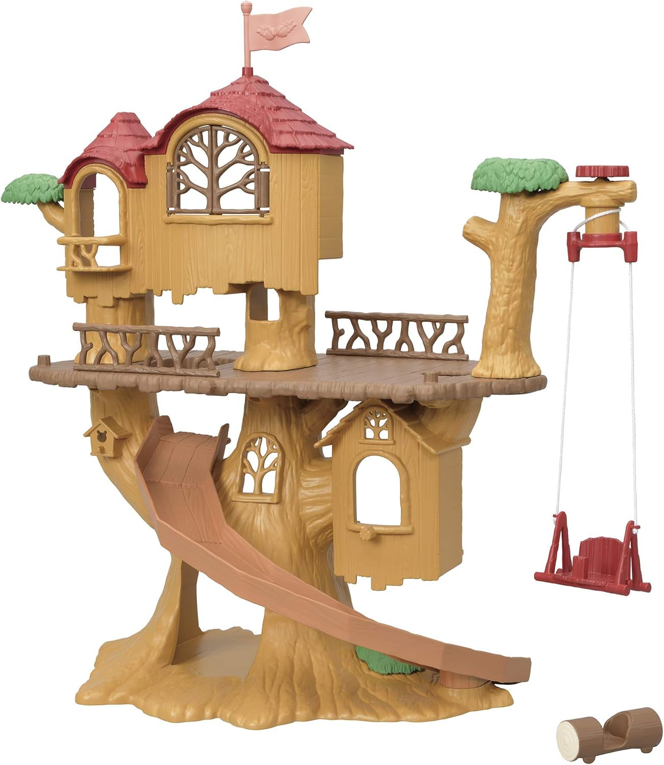 Sylvanian Families 5494 Casa del árbol con aventuras - Juego de casa de muñecas
