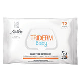 Bionike Triderm Baby Toallitas Húmedas para Pieles Secas y Sensibles Efecto Calmante y Reafirmante Protege e Hidrata 72 Toallitas
