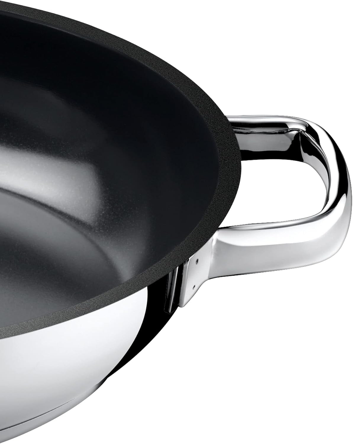 Sartén para servir/asar WMF Durado 28 cm inducción, acero inoxidable con revestimiento Cromargan, revestimiento cerámico, apta para horno Ollas y sartenes Naty Shop