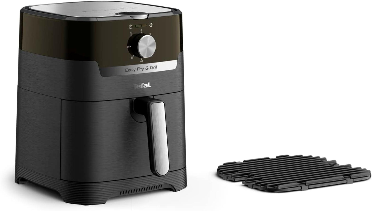 Tefal EY5018 Easy Fry & Grill Classic Air Fryer, Tecnología 2 en 1 (Air Fryer and Grill), XL, 4,2 litros para 6 porciones, 1550 vatios Electrodomésticos Naty Shop Default Title