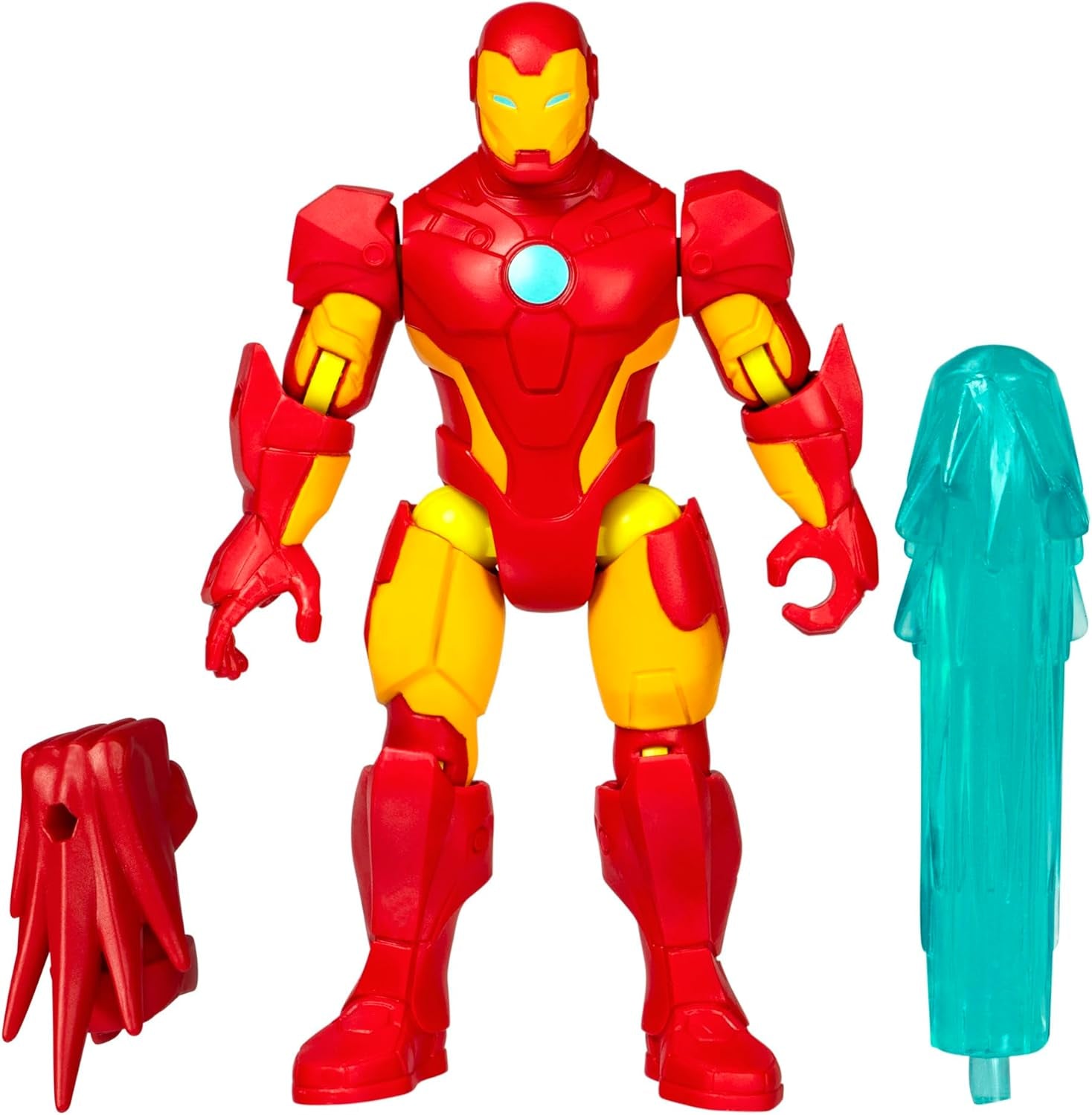 Mixmashers Marvel Capitán América Vengadores Mix-And-Match Figuras de acción y accesorios Figuras de acción Naty Shop Iron Man