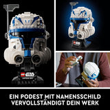 LEGO 75349 Star Wars Capitán Rex Juego de casco Clone Wars Modelo coleccionable Serie 2023 Pieza de recuerdo e idea de regalo Juegos de construcción Besuche den LEGO-Store