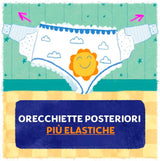 Pampers Pañales Sol y Luna, Unisex, Junior, Talla 5 (11-25 kg), 120 Pañales