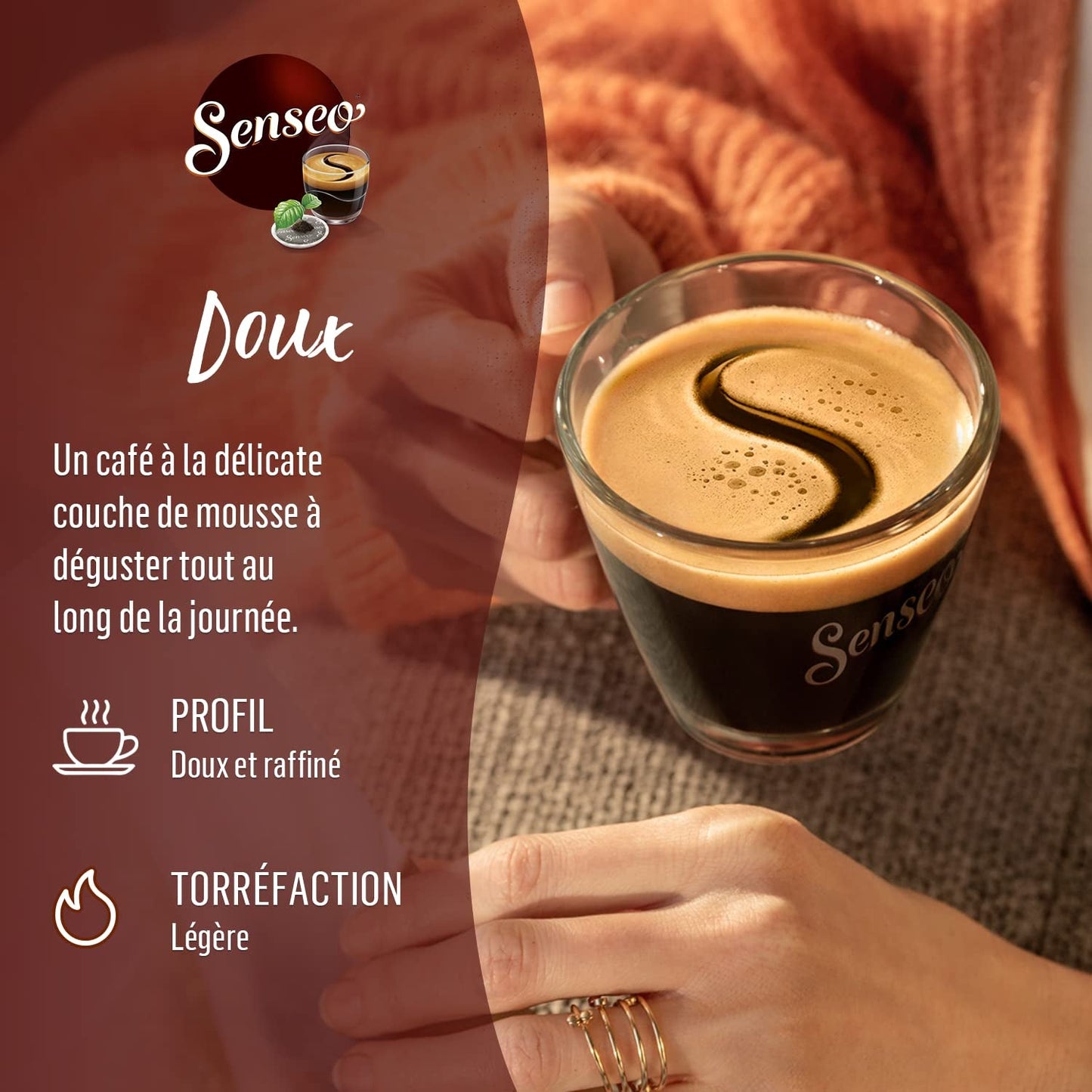 Senseo Kaffeepads Doux Sanft 54 ​​pastillas