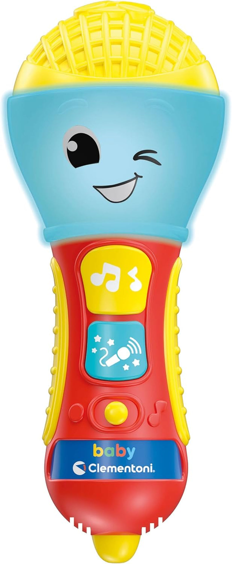Clementoni - Micrófono Bebe, Juego De Música Electrónica Infantil, Juguete 10-36 Meses, Centro De Actividades Con Luz Y Sonidos, 17931 Bebe Naty Shop Toys Default Title