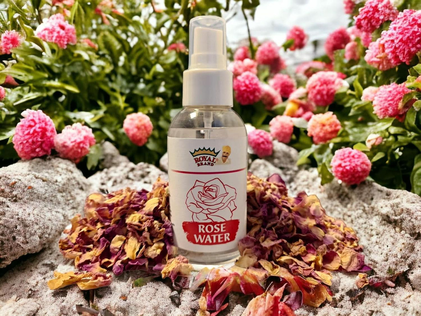 Agua de rosas BIO para cocinar y hornear, 100 ml Arome Naty Shop
