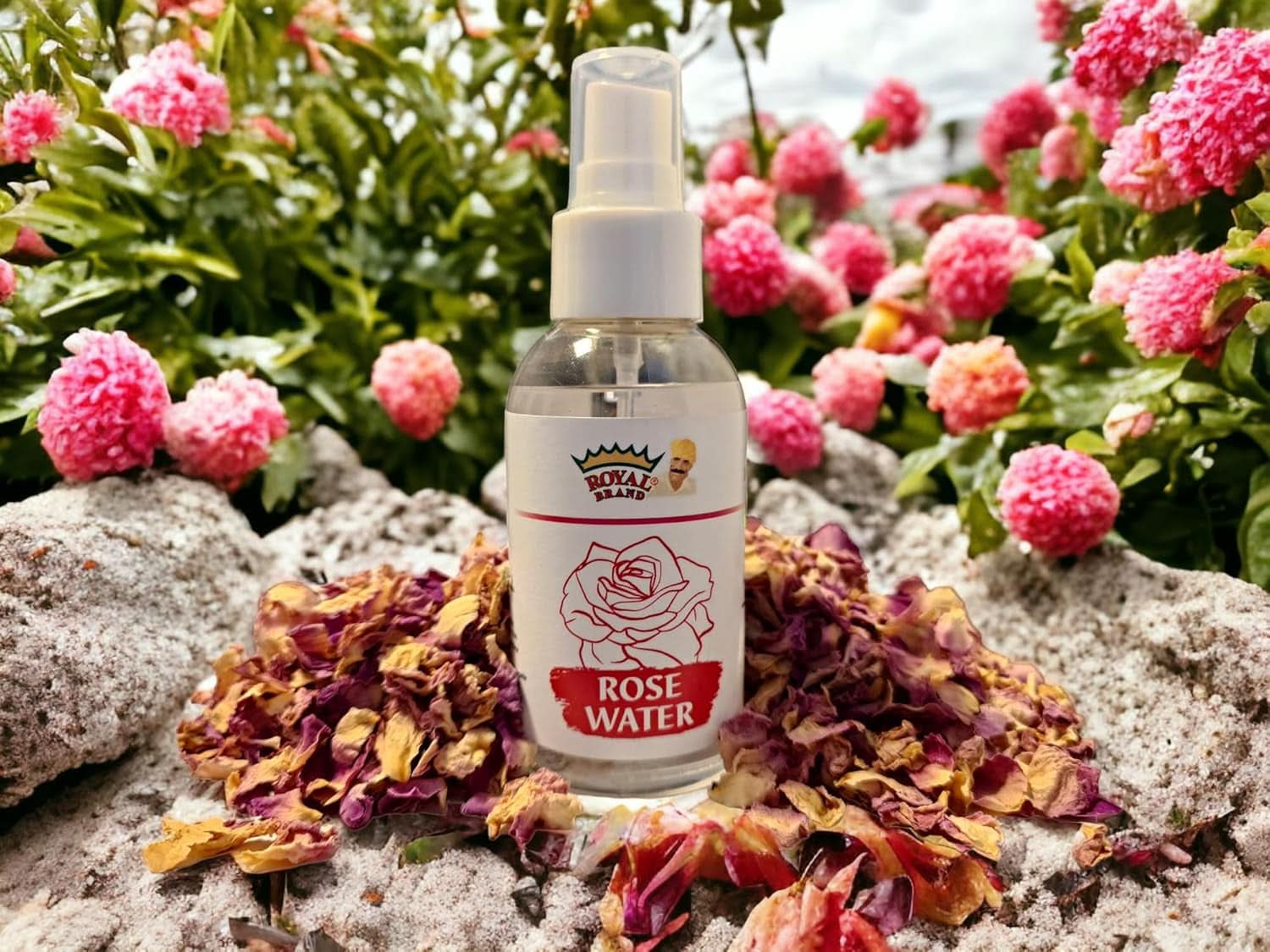 Agua de rosas BIO para cocinar y hornear, 100 ml Arome Naty Shop