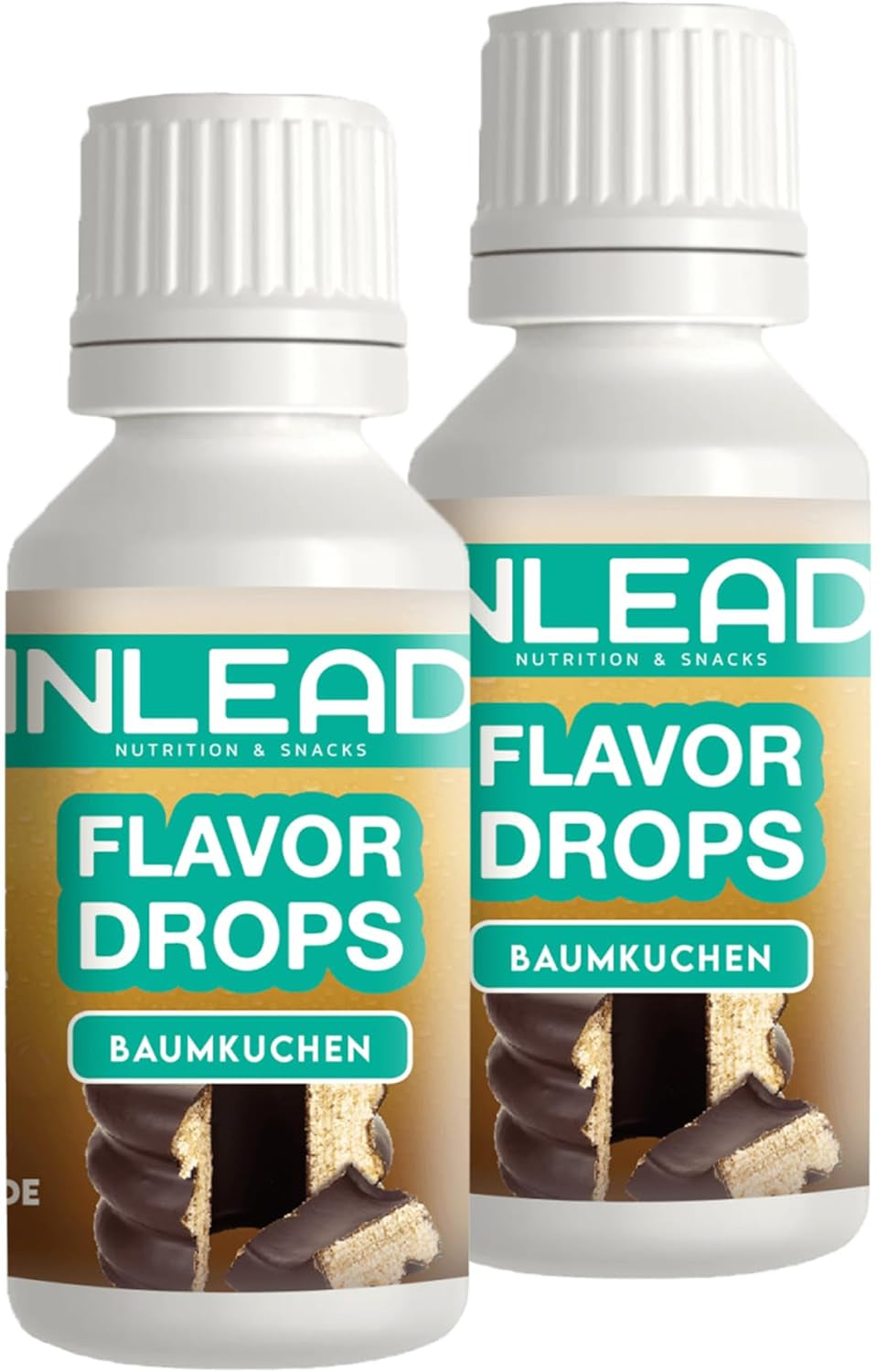 - gotas de sabor | Saborizante Para Edulcorantes Sin Azúcar Y Sin Calorías Naty Shop 2X 30Ml Baumkuchen