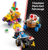 LEGO Super Mario: Mario Kart - Set Baby Peach y Grand Prix, figuras de Nintendo - Toad, Lakitu, Baby Peach y Lemmy, regalo para niños, niñas y jugadores mayores de 8 años, juguete de aventuras 72036 Juegos de construcción Beuche den LEGO-Store