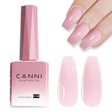 CANNI esmalte de uñas en gel, semipermanente, morado oscuro, esmalte de uñas, gel UV, remojo, manicura
