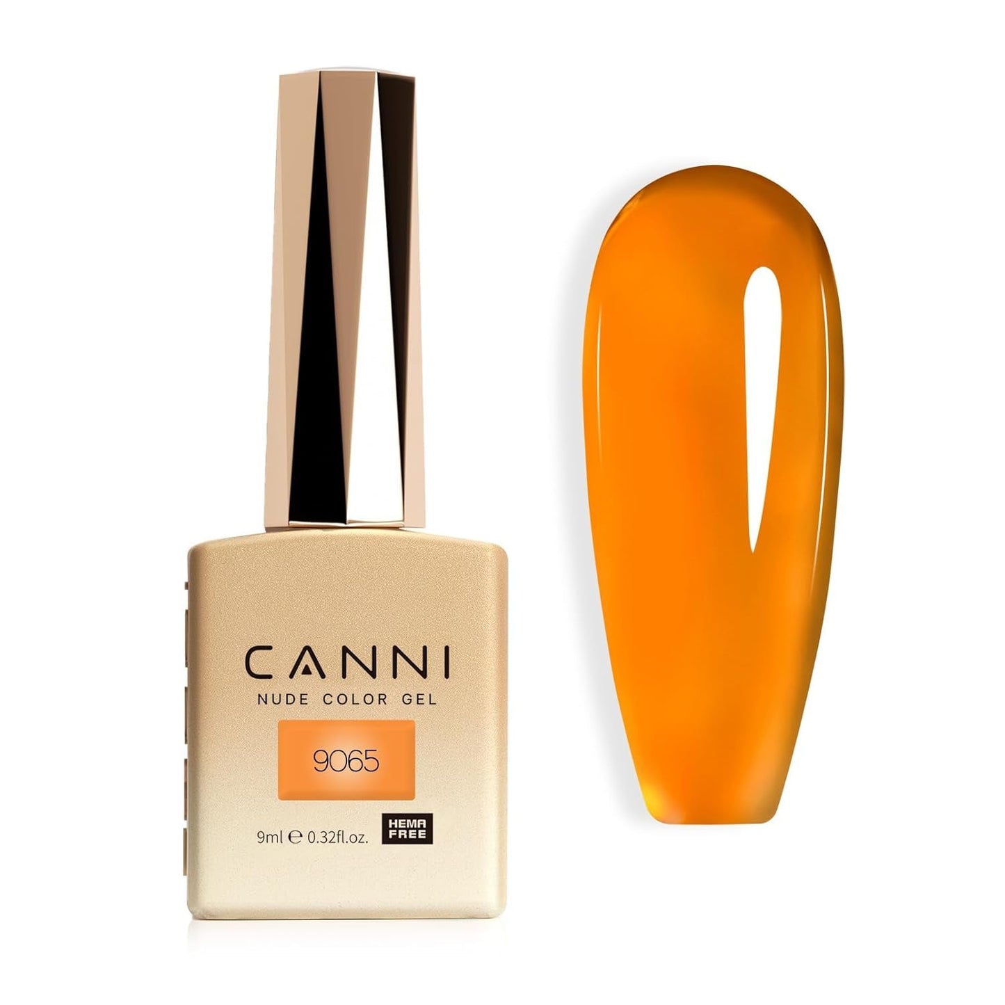 CANNI esmalte de uñas en gel, semipermanente, morado oscuro, esmalte de uñas, gel UV, remojo, manicura