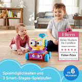 Fisher-Price Robot de Aprendizaje 4 en 1 Linus para Bebés y Niños Pequeños, Juguete a Partir de 6 Meses - Habla Alemana, HCK39 Juguetes Bebé Naty Shop