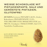 Venchi - Huevo de chocolate, sabor pistacho, con pistacho entero, con sorpresa, sin gluten, 500g, colección Pascua, idea de regalo