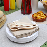 Tipo de mesa | 100 Paquetes a Granel Servilletas de Papel Reciclado Suaves Servilletas de Fiesta Desechables Marrón Adecuadas para Uso Diario Kraft Ecológico Sin Blanquear Compostable Hecho en la UE 2 Capas 33cm