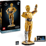 LEGO Star Wars C-3PO B, Droide para construir, Modelo coleccionable, Construir y exhibir, Idea de regalo nostálgica para adultos y fanáticos, Pieza de coleccionista, Juego de fantasía 75398 Juegos de construcción Besuche den LEGO-Store Singur